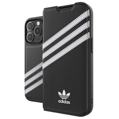 8. Adidas OR Booklet Case PU iPhone 14 Pro black/white 50196