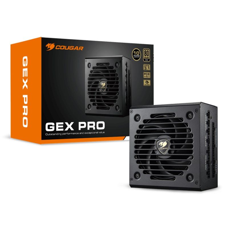 4. COUGAR GEX PRO 850W ATX3.1 / 80 Plus Gold / Modular Power Supply