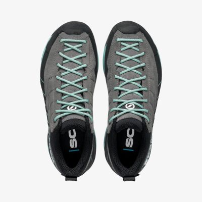 4. Mescalito GTX women's shoes, midgray-aqua, size 39, SCARPA