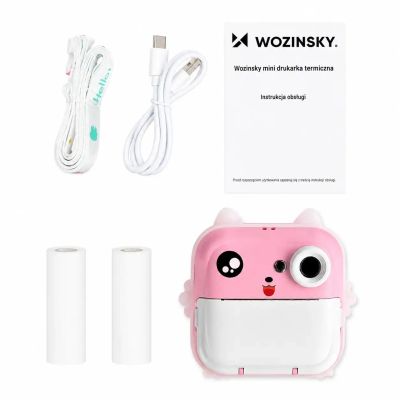 20. Wozinsky WDT-01 Thermal Printer Camera for Kids - Pink