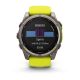 3. Garmin Fenix 8 Solar Sapphire Titanium Amp Yellow/Graphite watch