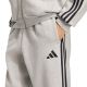 4. Men's adidas Essentials 3-Stripes Fleece Tapered Cuffed Pants Gray KY4127