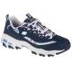 Skechers D'Lites-Blooming Fields 149794-NVMT Navy 35