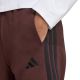 11. Men's adidas Essentials 3-Stripes Fleece Pants Brown JX0713
