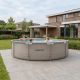 6. VIRTUFIT ROUND POOL 366 CM WITH FILTER PUMP BEIGE