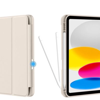 9. Tech-Protect SC Pen Case for iPad 10.9" 2022 - Beige