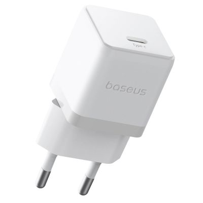 3. Baseus Palm 20W USB-C Wall Charger - White