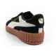 5. Puma women's sports shoes sneakers Carina 3.0 leather black fashionable