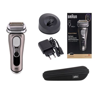 5. Braun Series 9 Pro+ 9615S Foil Shaver Trimmer Black, Gray