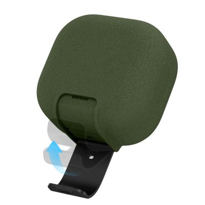 5. Tech-Protect Slim Hook Case for Samsung Galaxy Buds 4 / 4 Pro - Green