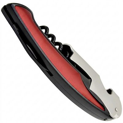 13. REDCLIFFS RED MULTI POCKET KNIFE BOTTLE OPENER