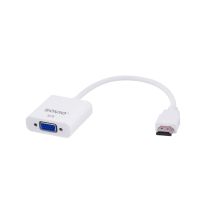 SAVIO CL-27/B Adapter (HDMI M - D-Sub (VGA) F; 0.10m; white)