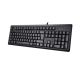3. A4 TECH KR-92 Membrane Keyboard A4TKLA46007 (USB 2.0; (US); black)