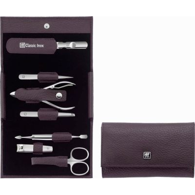 16. ZWILLING Classic Inox Travel Set 97646-008-0 - Purple Case 7 Pieces