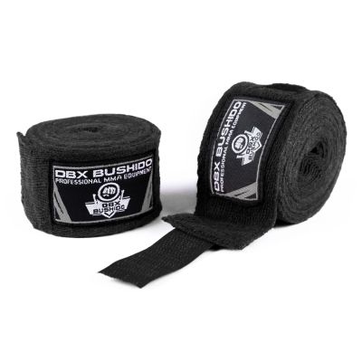 7. Cotton Boxing Wraps - 4 Meters | Black