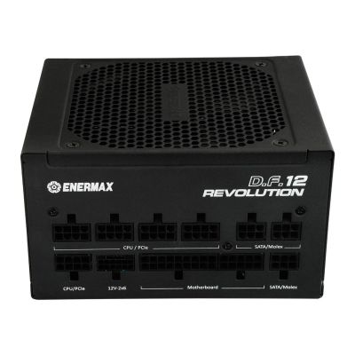 6. Enermax Revolution DF12 Power Supply 750W 20+4 pin ATX ATX (ETV750G)