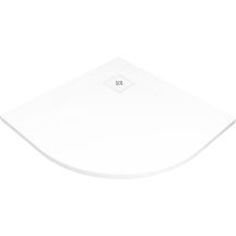 Semicircular acrylic shower tray 90x90 cm