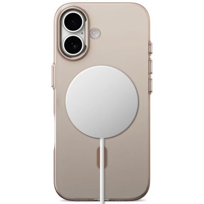 4. Tech-Protect MagZero MagSafe case for iPhone 17 - beige-brown matte