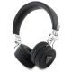 Guess Bluetooth ENC GUBH70PGTSPSK on-ear headphones black/black Grained Classic Round Shape