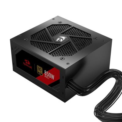 6. REDRAGON GC-PS007-SE 850W 80 Plus Gold ATX 3.1 Power Supply Module Black