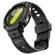 7. Spigen Rugged Armor Pro Strap for Samsung Galaxy Watch 8 44mm - Matte Black