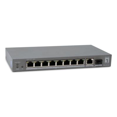 2. LevelOne PoE+Switch 8xGE PoE/1xGE/1xSFP 120W unmanaged.Plastic