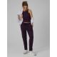 3. Women's slim ribbed knit top 4F 4FRAW25TSLEF310-50S