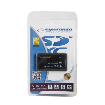 2. Esperanza EA119 Card Reader (External; CF, MMC, SD, SDHC, SDXC)