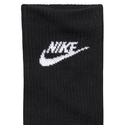 7. Nike Everyday Elevated Socks 3 Pairs Black IH8522 902