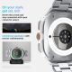 12. Spigen Modern Fit Band Bracelet for Samsung Galaxy Watch Ultra 47mm - Silver