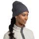 3. Buff Knitted Norval Beanie 12424293010 Grey One Size