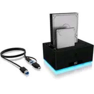 3. ICY BOX IB-127CL-U3 USB 3.2 Gen 1 (3.1 Gen 1) Type-B Black