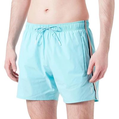 BOSS Iconic Light/Pastel Blue Swim Shorts (50491594-455)
