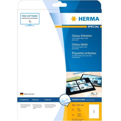 HERMA 4909 Printable Labels White Self-adhesive Printable Labels
