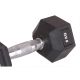 3. HEX RUBBER Dumbbell 8 KG ENERO FIT