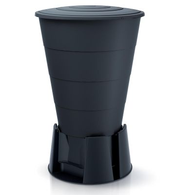 3. RAINWATER TANK SMOOTH 210L ANTHRACITE