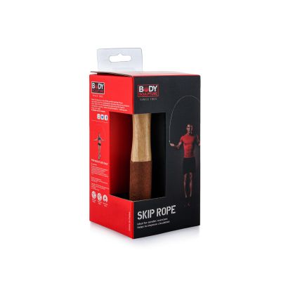 15. Body Sculpture BK 203 Jump Rope with Wooden Handles