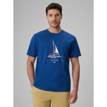 Men's relaxed T-shirt with print 4F 4FRSS26TTSHM3996-033S
