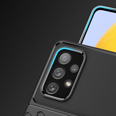 4. Thunder Case flexible armored cover for Samsung Galaxy A73 black