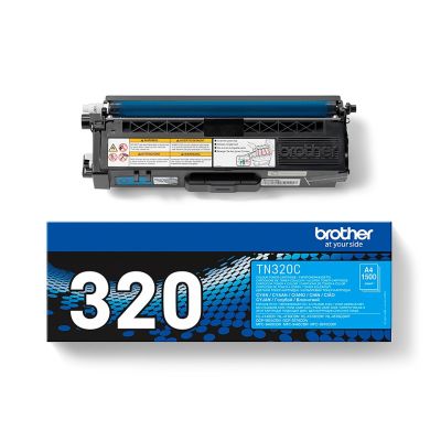 4. Brother TN-320C Toner Cartridge 1 pc Original Cyan