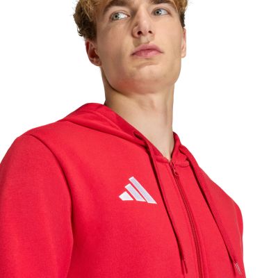 10. Men's adidas Entrada 26 FZ Hoody red KF5944