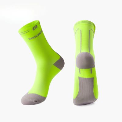 Rockbros sports socks fluor-gray M