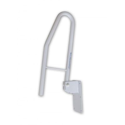 2. Fold-Up Bathroom Grab Rail – Metal