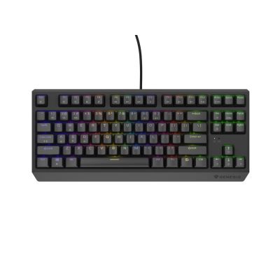10. GENESIS Thor 230 TKL Gaming Keyboard USB + RF Wireless + Bluetooth QWERTY Black
