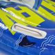 9. INFLATABLE SWIMMING BOARD 100X50CM SHARK 35017 BLUE