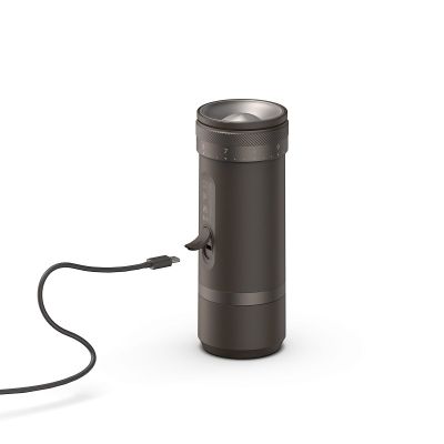 3. OUTIN PORTABLE ELECTRIC COFFEE GRINDER OUTIN FINO TUNDRA BROWN OTCG-01-TB