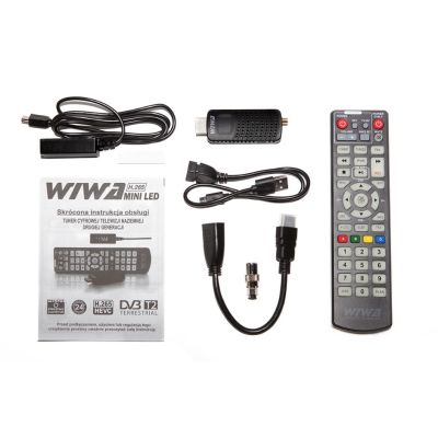 6. WIWA DVB-T/T2 TUNER H.265 MINI LED