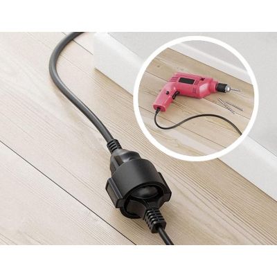 5. Equip 112183 Power Cable Black 10m CEE7/7 CEE7/3