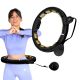 3. Magnetic Hula Hoop Set Black/Gold HHM13 with HMS Counter + Slimming Belt BR163 Black