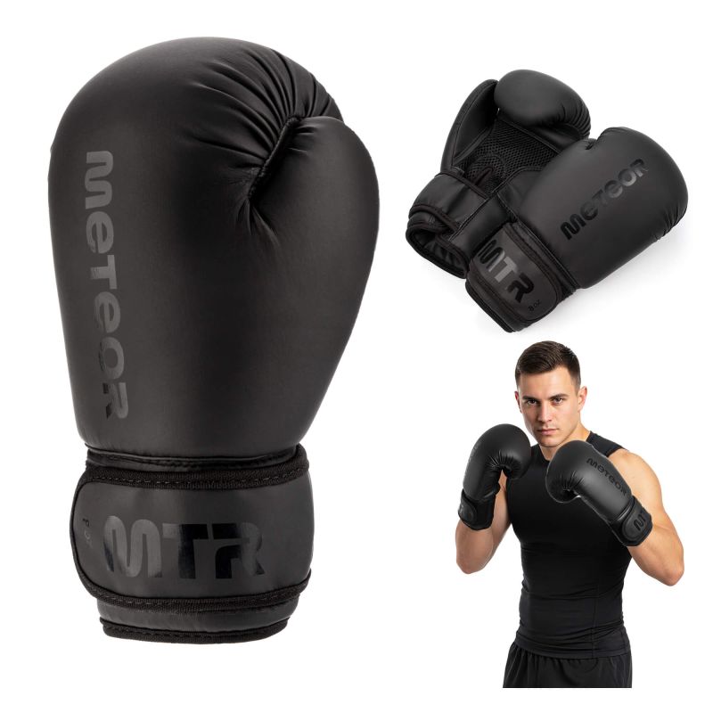14. Meteor 12 oz Training Boxing Gloves, Velcro, PU